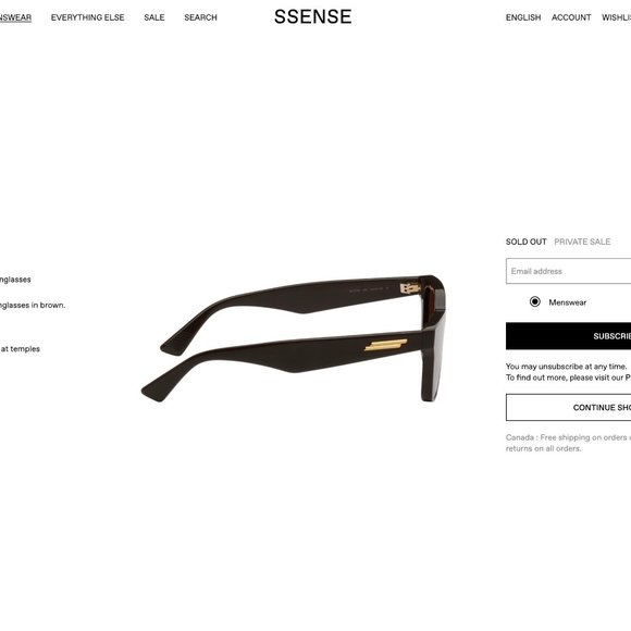 Bottega Veneta Brown Cat-Eye Classic Sunglasses - Picture 4 of 11